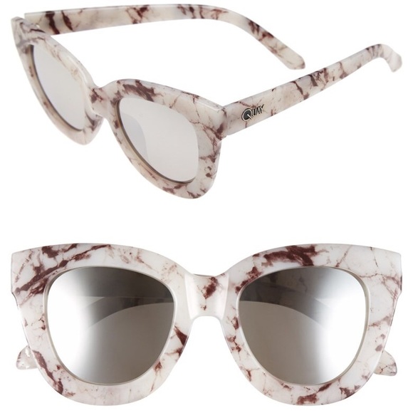 Quay Sugar and Spice Marble Sunglasses - Picture 3 of 8